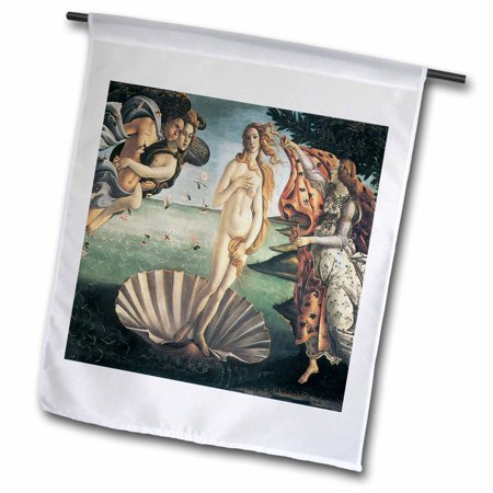 Birth of Venus by Sandro Botticelli 18 x 27 inch Garden Flag fl-127039-2