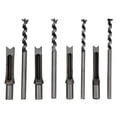 thumbnail image 2 of Broca para orificios cuadrados, 4 piezas de 14 a 19 mm para carpintería, broca para orificios cuadrados, broca para orificios cuadrados, rendimiento confiable, 2 of 9