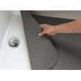 thumbnail image 2 of Elaine Karen Bathtub Mat Non Slip, Soft Foam Bath Mats for Bathroom Tub , Bathtub Mat with Drain Holes, Suction Cups- 36” X 17” - Dark Grey, 2 of 4