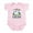Petal Pink, variant on CafePress - Unicorns Are Fabulous Body Suit - Baby Light Bodysuit, Size Newborn - 24 Months