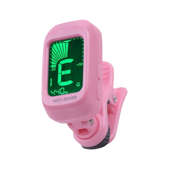 Accurate Folk Guitar Tuner Metronome Digital Tuner Clip Small Clip Digital Tuner for Various Playing Environment