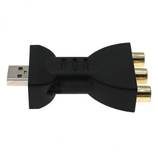 6xUSB Macho a 3 RCA Hembra Adaptador de Audio Y Vídeo Cable Convertidor AV Cable HDTV TV 6 piezas