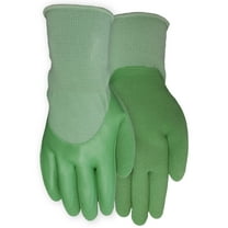 Expert Gardener Ladies Double Dipped Latex Glove, Large, Green