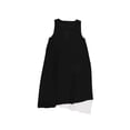 thumbnail image 2 of Vestido recto asimétrico bar III Mujer negro extra pequeño, 2 of 2