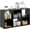 Classic Black, variant on 6 Cube Storage Organizer Shelf, Open Cube Bookshelf, Reversible Bookcase, Modern Sturdy Storage for Living Room, Bedroom, Entryway, Home Office, Black