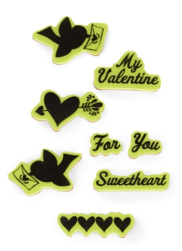 Inkadinkado Folk Valentine Cling Stamp