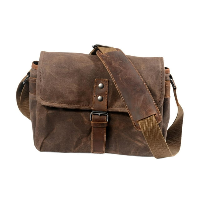 Milaget Camera Bag Protection with Shoulder Strap Convenient Travel DSLR Camera Case Coffee