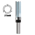 thumbnail image 2 of MYG 3 Tooth Router Bit 12mm 1/2inch Shank wood Cutting Carbide Alloy Woodworking, 2 of 7