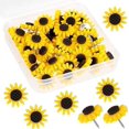 thumbnail image 1 of 40 chinchetas de girasol para fotos, suministros, chinchetas de exhibición D, 1 of 5