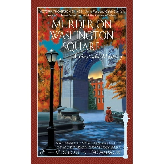 Gaslight Mystery Murder on Washington Square, Book 4, (Paperback)