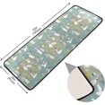 thumbnail image 2 of SKYSONIC 2'X6' Cute Farm Birds Runner Rug with Rubber Backing, Valentines Day Non Slip Entryway Rug Runner Washable Soft Area Rug Carpet for Hallway Bedroom Kitchen Decor, 2 of 6