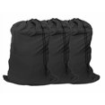 thumbnail image 1 of YETHAN Bolsa de lavandería extra grande, paquete de 3 bolsas de lavandería de viaje negras con cierre de cordón, 30 "x 40" para dormitorios universitarios y habitantes de apartamentos., 1 of 1