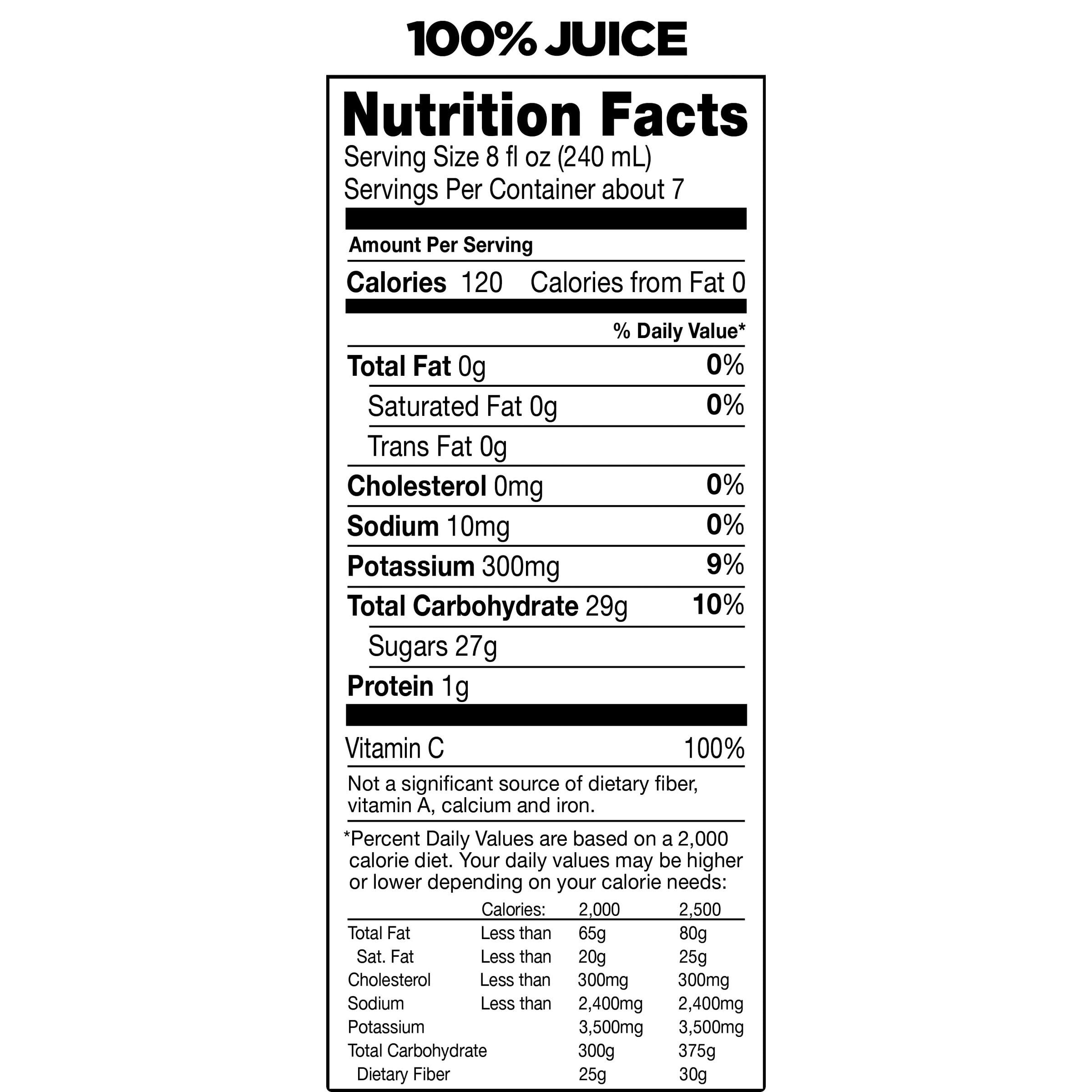 Dole 100 Mixed Fruit Juice Tropical Blend of Orange Peach Mango Pineapple and Apple 59 Fl Oz Walmart