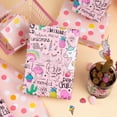 thumbnail image 3 of Papel de Regalo Reversible Burymento Unicornio Rosa 43 cm x 10 m, 3 of 6