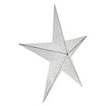 thumbnail image 5 of VHC Brands Patriotic Faceted Metal Star White Wall Hanging 24x24, Independence Day Decor, American Star Design, Distressed Appearance Metal Wall Hanging, Star Shape, Country, Matte White, 5 of 6