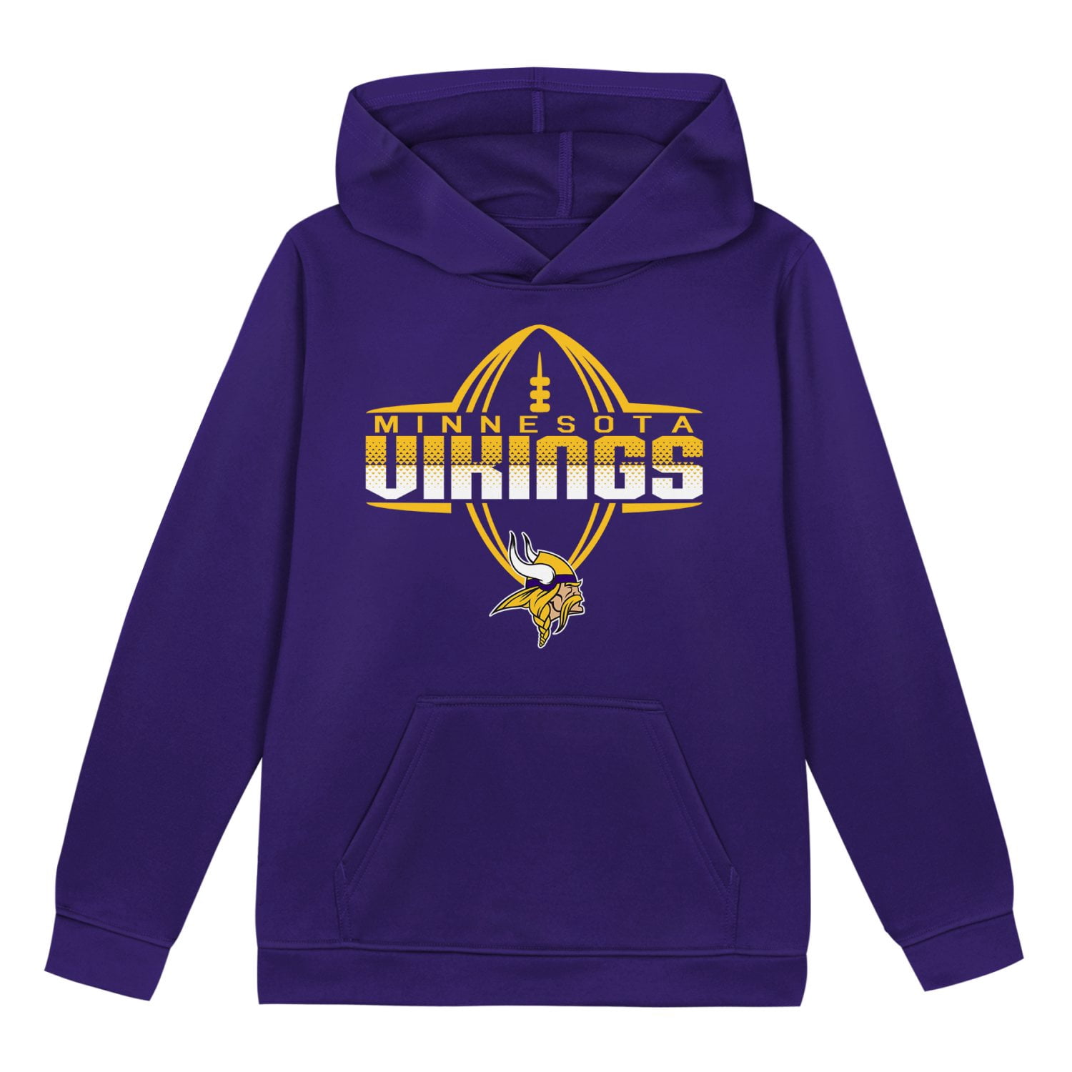 MINNESOTA VIKINGS NFL Boys Hoodie Fleece Game Day Fan Apparel