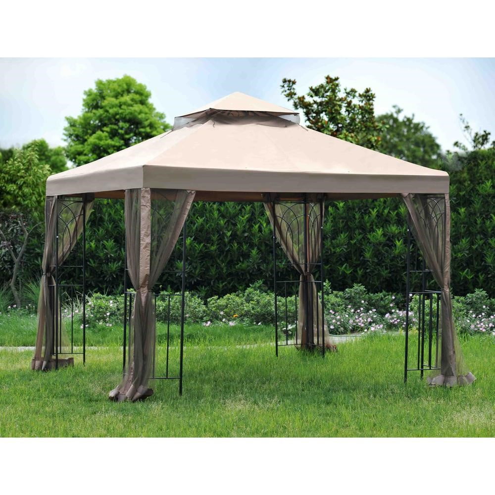 Replacement Canopy Set For L Gz385pst D 8x8 Lansing Gazebo Walmart Com Walmart Com
