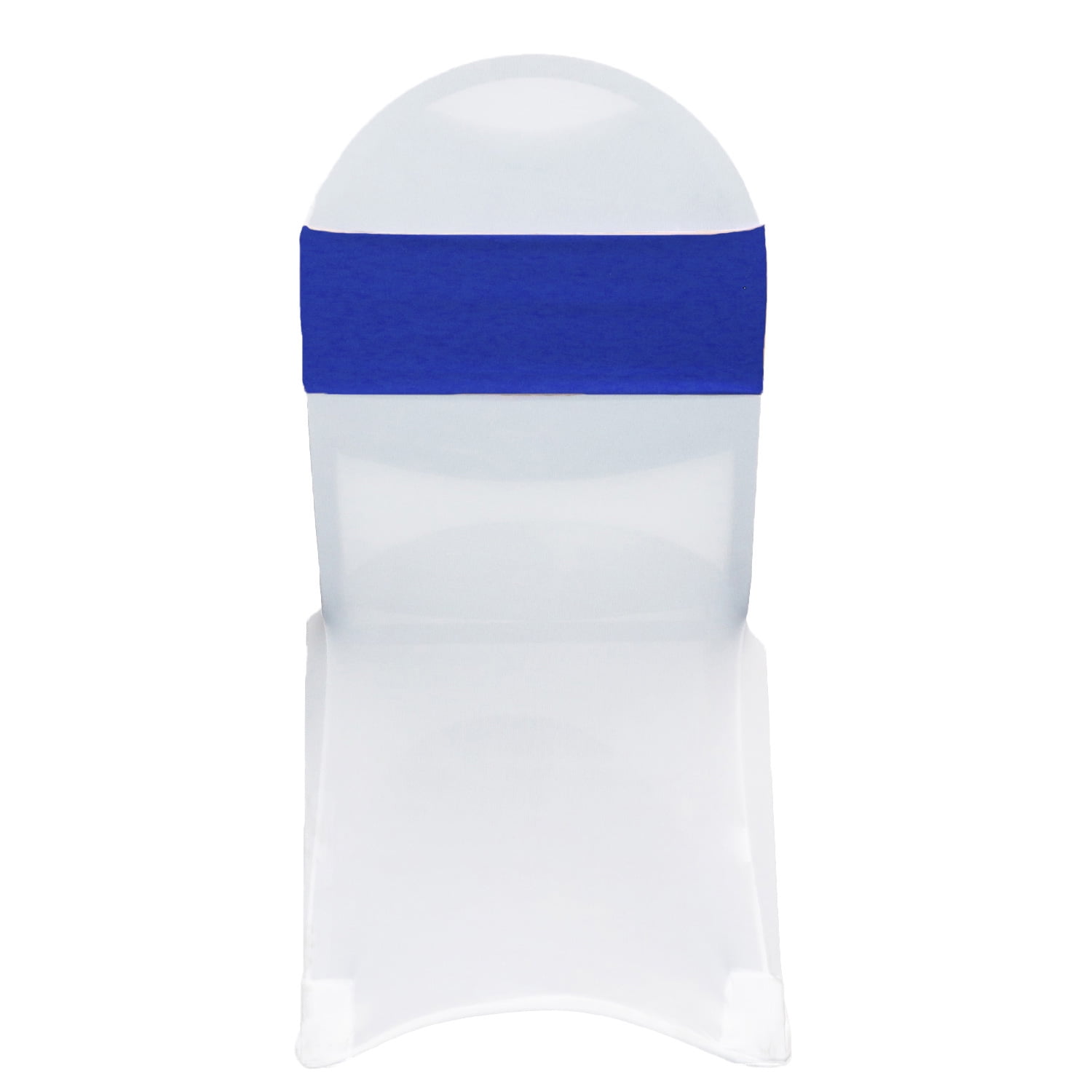 Your Chair Covers 10 Pack Stretch, Royal Blue Chair Bands