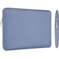 thumbnail image 6 of Mosiso 13.3 inch Laptop Sleeve for MacBook Pro 14 inch M4 M3 M2 M1 Lenovo Dell HP Asus Acer, Protective Neoprene Notebook Bag with Small Case, Pastel Blue, 6 of 6