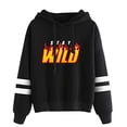 thumbnail image 2 of Ben Azelart FIRE Merch Men/Women Hoodie Streetwear Sweatshirt Long Sleeve Hooded, 2 of 3