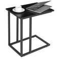 thumbnail image 3 of 22'' C Table Sofa Side End Table for Living Room Bedroom Small Metal Side Table Black End Table for Laptop Snacks, 3 of 10