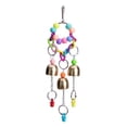 thumbnail image 3 of Cheers.US Parrot Toy Bite-resistant Relieve Boredom Safe Small Birds Hanging Bird Cage Toy,Bite-resistant, Bell Design, Colorful, Relieve Anxiety for Pet Bird, 3 of 8