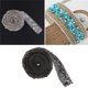 thumbnail image 2 of 2 Piezas 1M Hierro en Rhinestone Tela Decorativa de Artesanías DIY Applique 20mm, 2 of 9