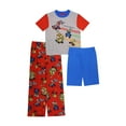 thumbnail image 1 of Pijama de manga corta para niños de Mario Kart, juego de 3 piezas de pijamas para niños FamTogether Ropa de dormir, 1 of 5