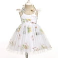 thumbnail image 2 of IDOPIP Toddler Baby Girls Tutu Dress Birthday Party Princess Dresses Floral Sequin Tulle Sundress for 6M-6Y, 2 of 8