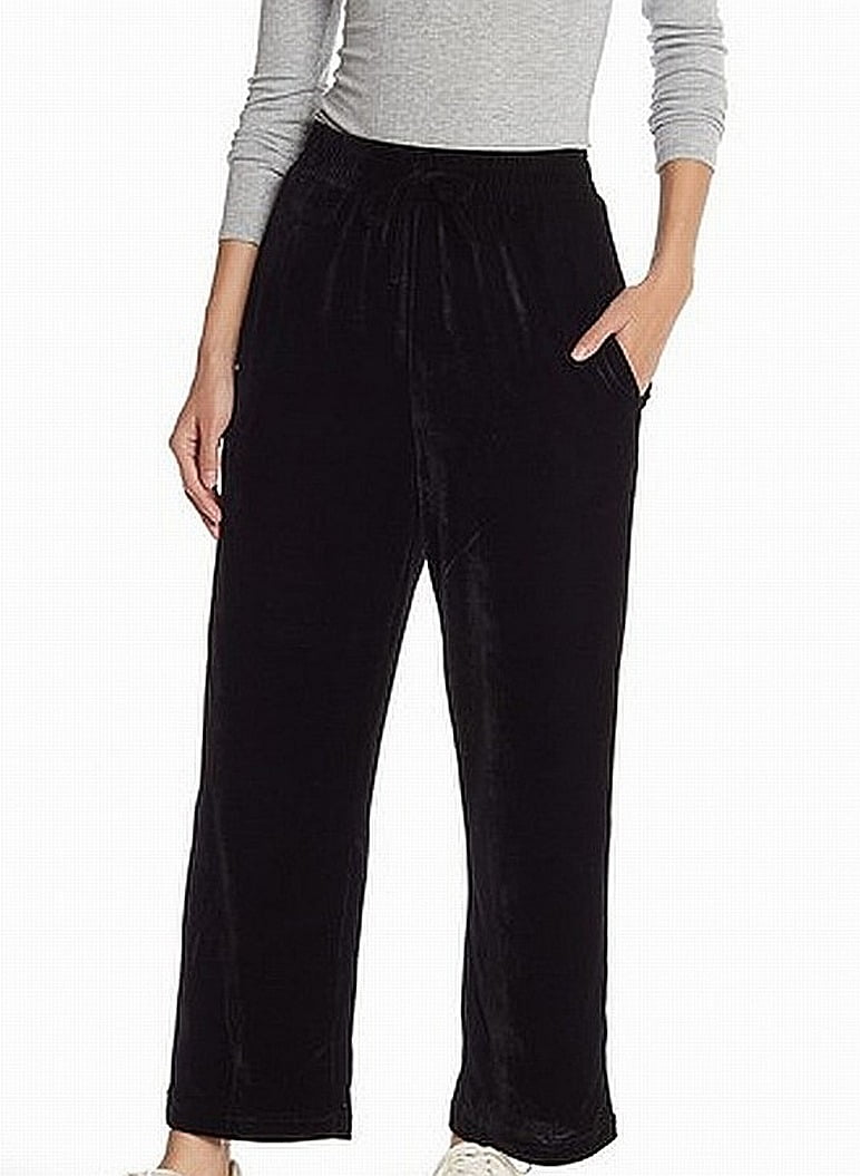 Elodie Womens Small PullOn Velvet Pants Stretch S
