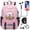 Color3, variant on One Anime Piece Classic Rucksack Lightweight Travel Daypack Multifunctional Student School Backpack with USB Charging Port