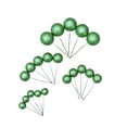 thumbnail image 2 of KeirineCC Baking Cake Decorations Colorful Foam Balls And Glitter Balls Birthday Cake Decorations 1 Pack Of 20 Pieces,Green, 2 of 6