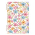 thumbnail image 7 of FORMRS 1-Subject Spiral Notebook 8" x 5" College Ruled 60 Refillable Sheet A5 Hard Cover, Cute Pastel Flowers Pattern, 7 of 7