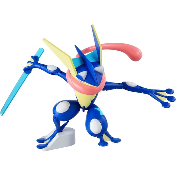 Bandai Greninja Spirits Pokemon Age 8-11 Action Figure, Plastic Multicolor (9")