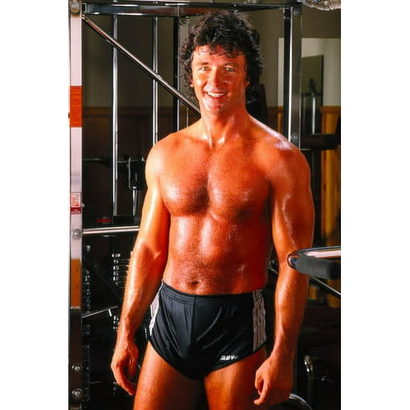 Patrick Duffy Barechested Hunky Barechested Pin Up Workout Shorts 24X36 Poster