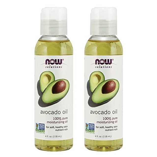 Aceite de Aguacate Premium Natural y Prensado en Frío para Piel y Cabello - Paquete de 2 - Rico en A