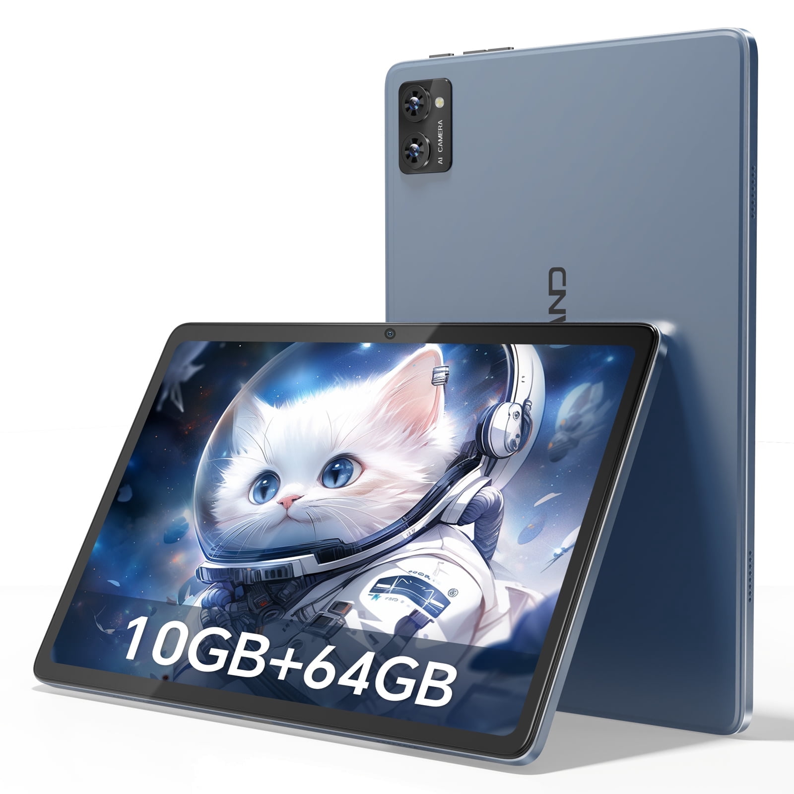 10.1 Inch HD Octa-Core Processor Blue Android Tablet,10GB RAM,64