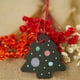 thumbnail image 4 of Tarjeta colgante de árbol de Navidad, etiquetas de papel kraft negro, etiquetas de regalo, etiquetas de papel con cadena, etiquetas colgantes en blanco kraft DIY, 4 of 5