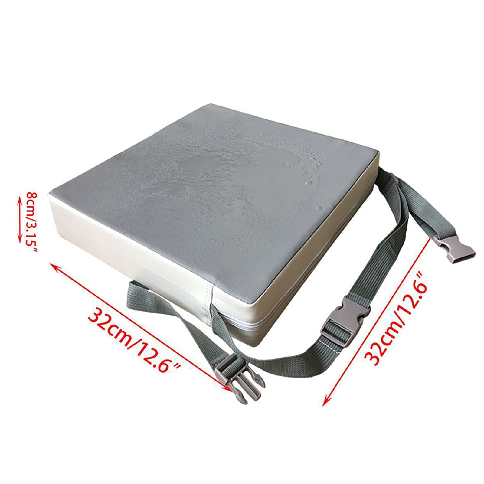 Booster Seat for Kitchen Chair, Booster for Dining Table, Portable Travel Increasing Cushion, Non-Slip, Lightweight & Easy to Clean, High-density Sponge Heightening Pad