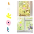 thumbnail image 1 of Acrílico con dibujos de campanas Colgante Regalos de cumpleaños Patio de Navidad Festivales Adornos Ventana Accesorios de decoración del Estilo 4 Macarena Campanas de viento, 1 of 8