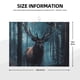 thumbnail image 2 of Balery Mystical Forest Elk Alfombrilla de Secado para Cocina, 18x24 Pulgadas, Súper Absorbente para Platos y Encimeras, 2 of 7