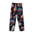 thumbnail image 5 of Balery Men'S Mushroom Doodle Pants,Sleepwear Pants,Pajama Pants,Pj Bottoms Drawstring And Pockets-Small, 5 of 9