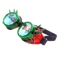 thumbnail image 2 of Gafas Steampunk,Caleidoscopio Gafas Goggles prueba de viento,Caleidoscopio Gafas Hombre Mujer Crystal Rainbow,Foto Prop Cosplay Steampunk Goggles Disfraz,Concierto Vacaciones Rojo jinwen Gafas Steampunk, 2 of 8