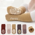 thumbnail image 3 of PEACNNG Thick Terry Baby Boys Girls Socks Warm Anti Slip Floor Children's Socks, 3 of 5