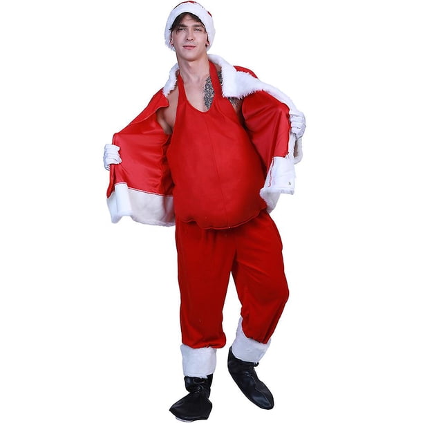 Pack De 3 Barrigas Falsas Inflables De Papá Noel, Disfraz Divertido Para Fiestas Navideñas, Cosplay Y Fotos Creativas