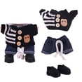 thumbnail image 2 of Bewildely Ropa para muñecas de poliéster , producción artesanal, tapicería, tela para disfraces, suéteres hechos a mano Muñecas y casas de muñecas XM2109, 2 of 6