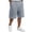 12# Gray, variant on Baggy Athletic Shorts for Men Elastic Waist Drawstring Knee Length Relaxed Street Gym Lounge Short Pants Wine L