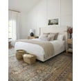 thumbnail image 4 of Loloi II Layla Printed Oriental Distressed Olive / Charcoal 3'-6" x 5'-6" Accent Rug, 4 of 11