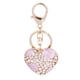 thumbnail image 2 of 1 llavero con colgante de cristal y diamantes de imitación de moda., 2 of 9