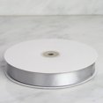 thumbnail image 3 of 100 Yards 7/8" Silver Satin Ribbon, 3 of 5